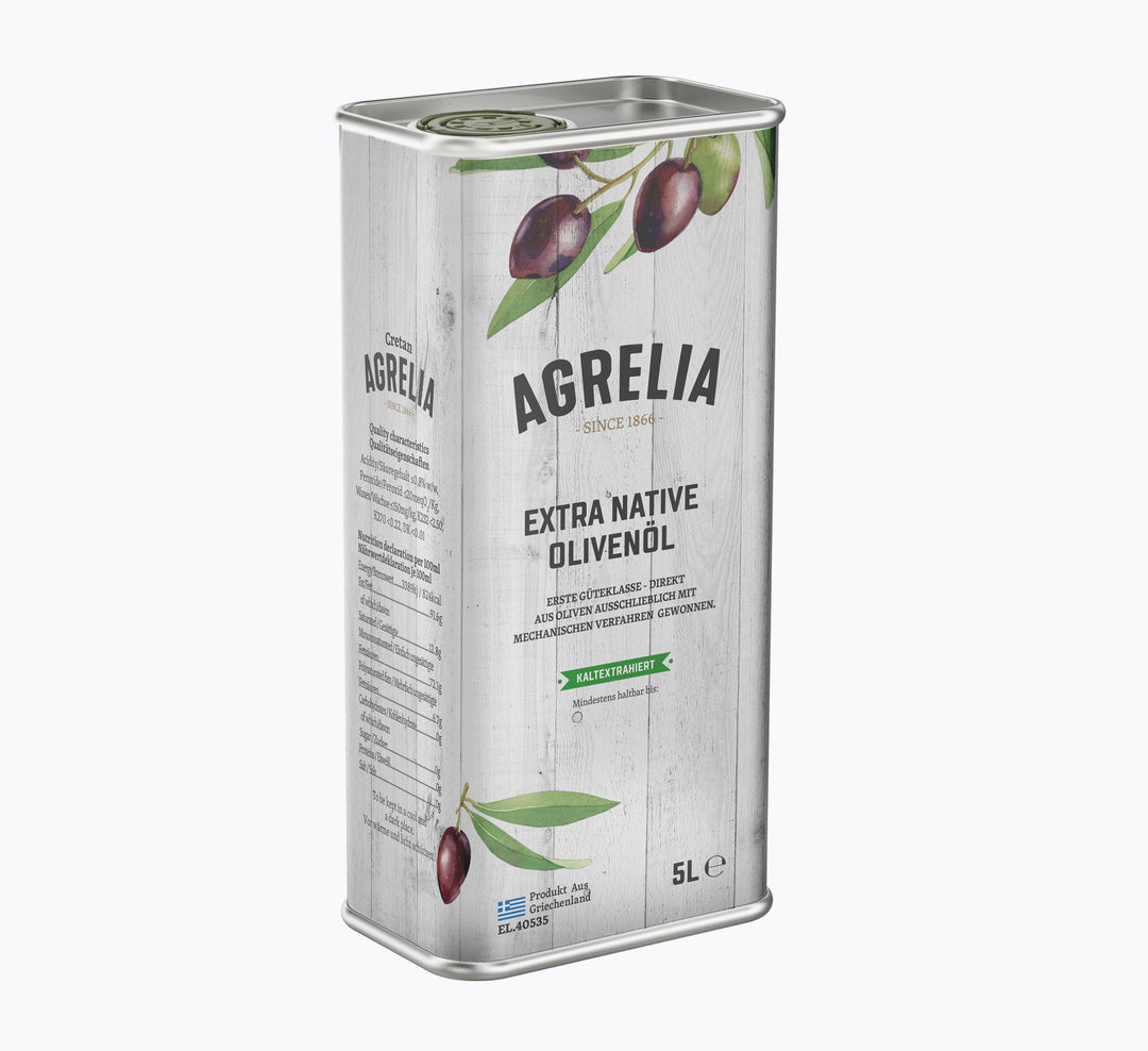 Cretan Mill - Agrelia Griechisches Olivenöl aus Kreta 5L