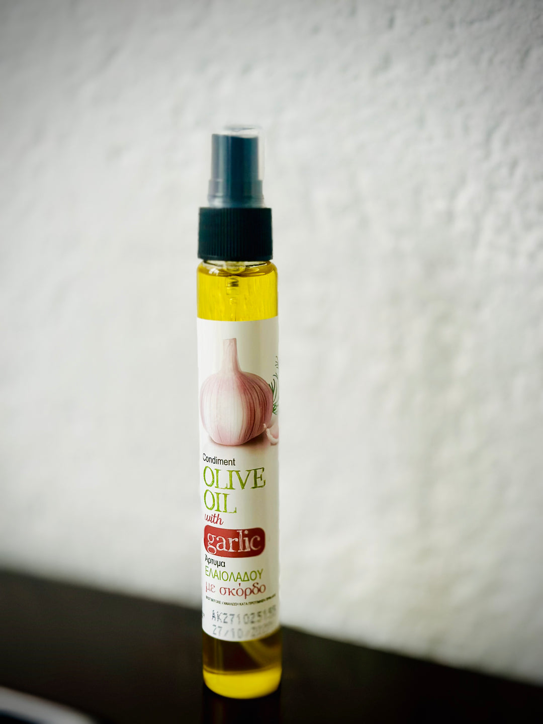 Olivenöl-Spray mit Knoblauch - Ideal für Airfryer